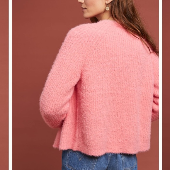 NWT Pink Northbound Eyelash Cardigan size xs - Picture 2 of 4